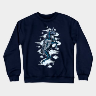 BLACK UNICORN by San Miguel Crewneck Sweatshirt